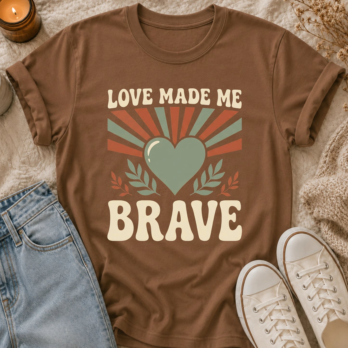 Love Made Me Brave T-shirt