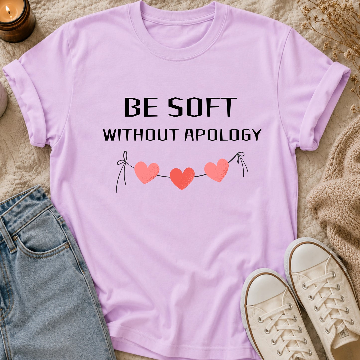 Be Soft Without Apology T-shirt