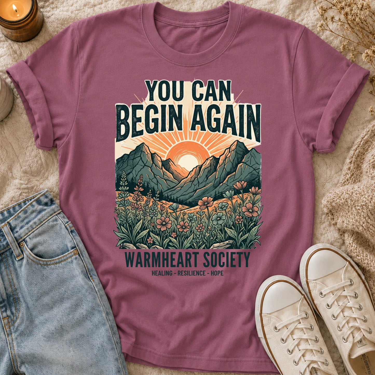 You Can Begin Again T-Shirt