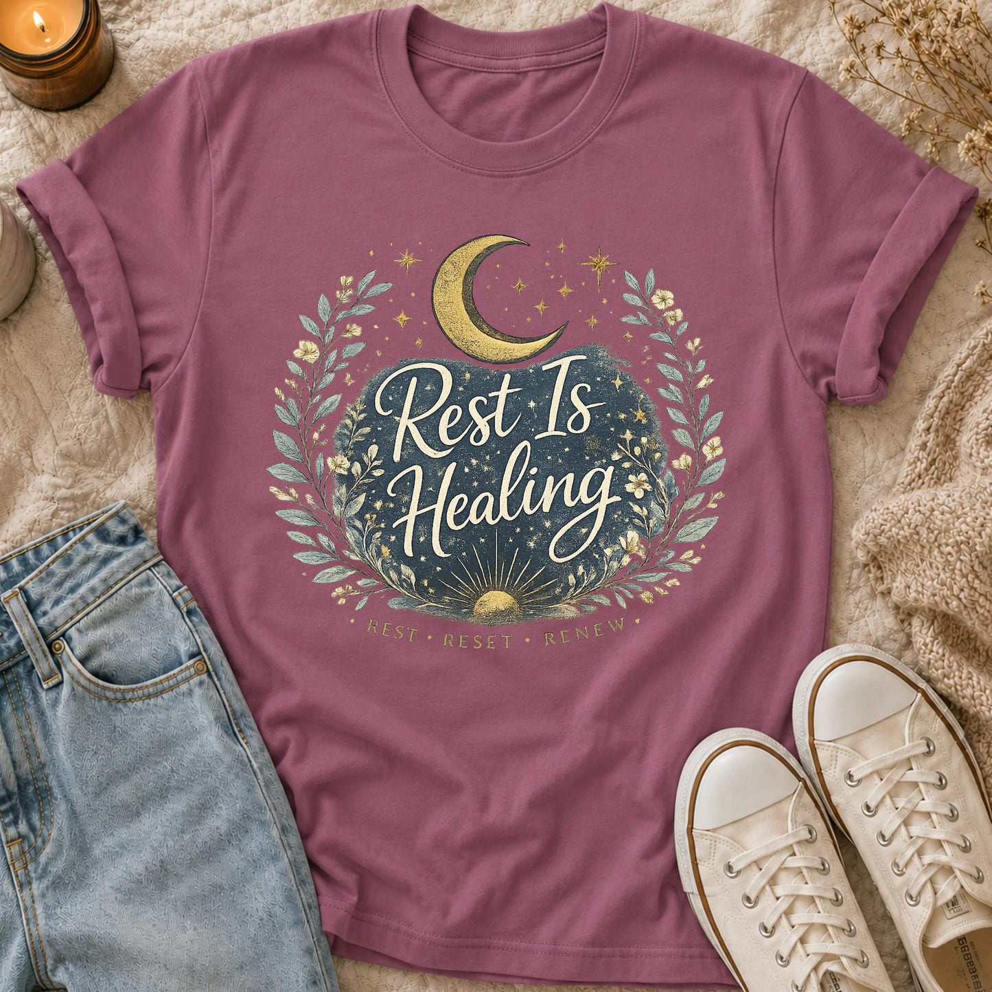 Rest is healing t-shirt