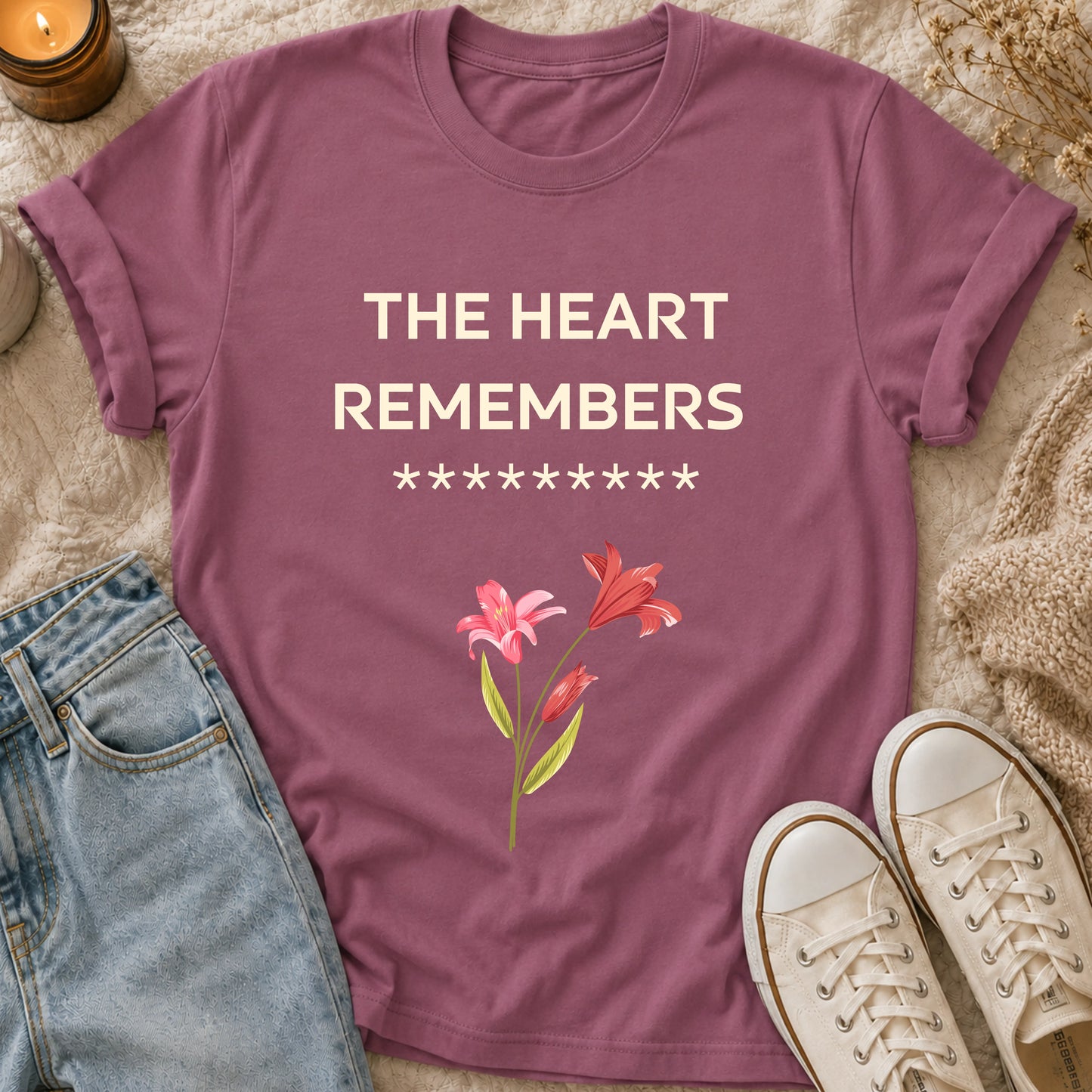 The Heart Remembers **** T-shirt