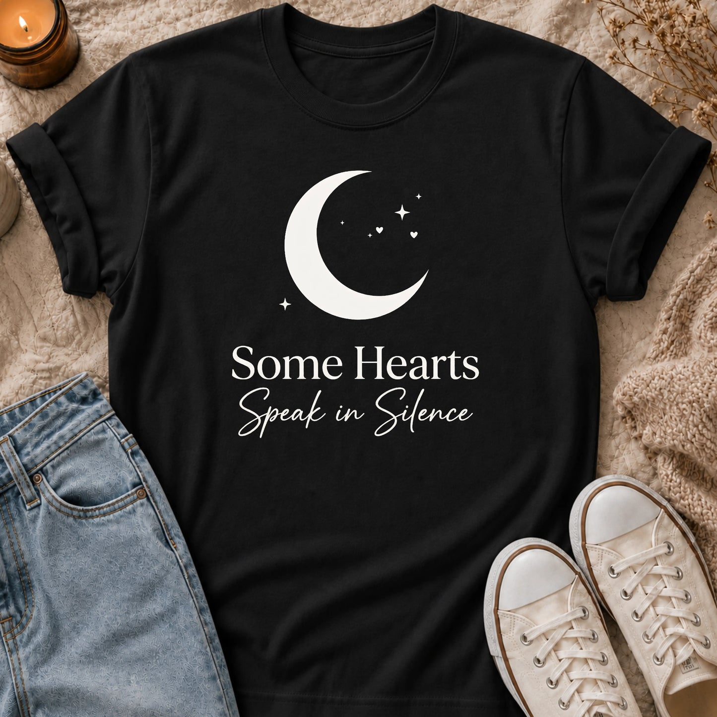 Some Hearts Speak in Silence t-shirt
