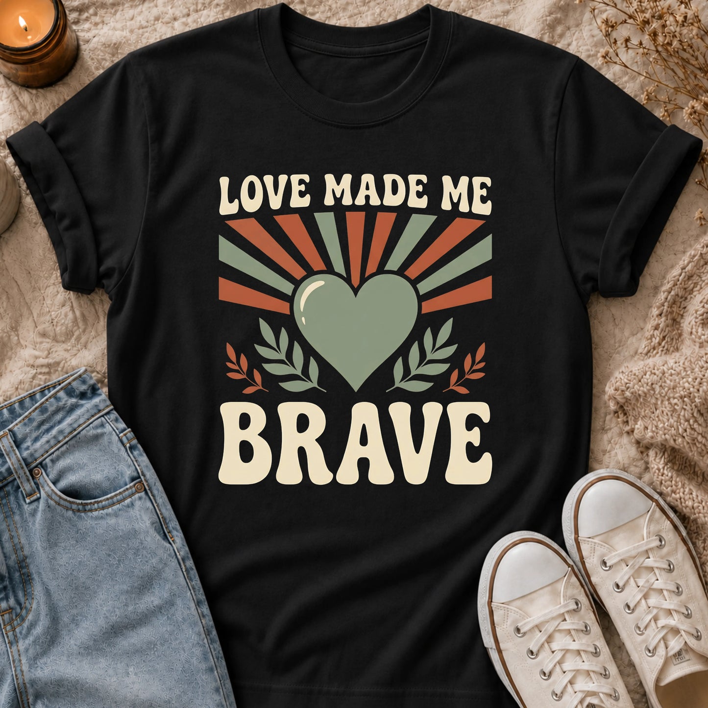 Love Made Me Brave T-shirt