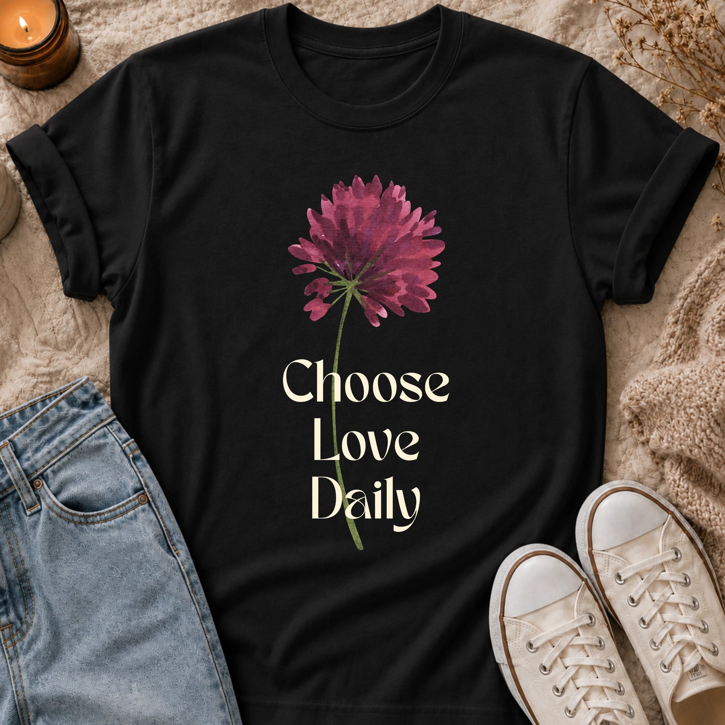Choose Love Daily  t-shirt