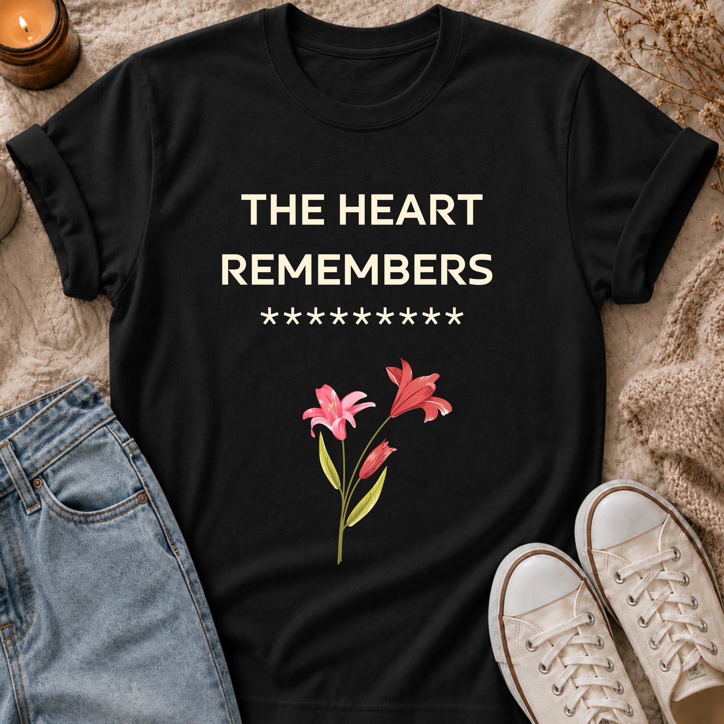 The Heart Remembers **** T-shirt