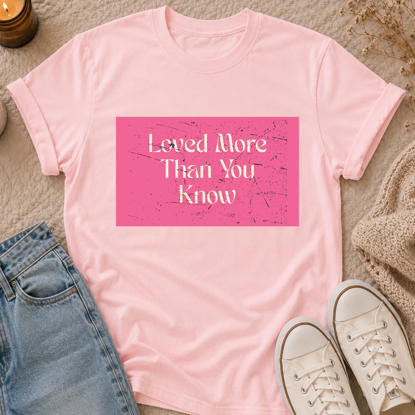 Loved More Than You Know t-shirt