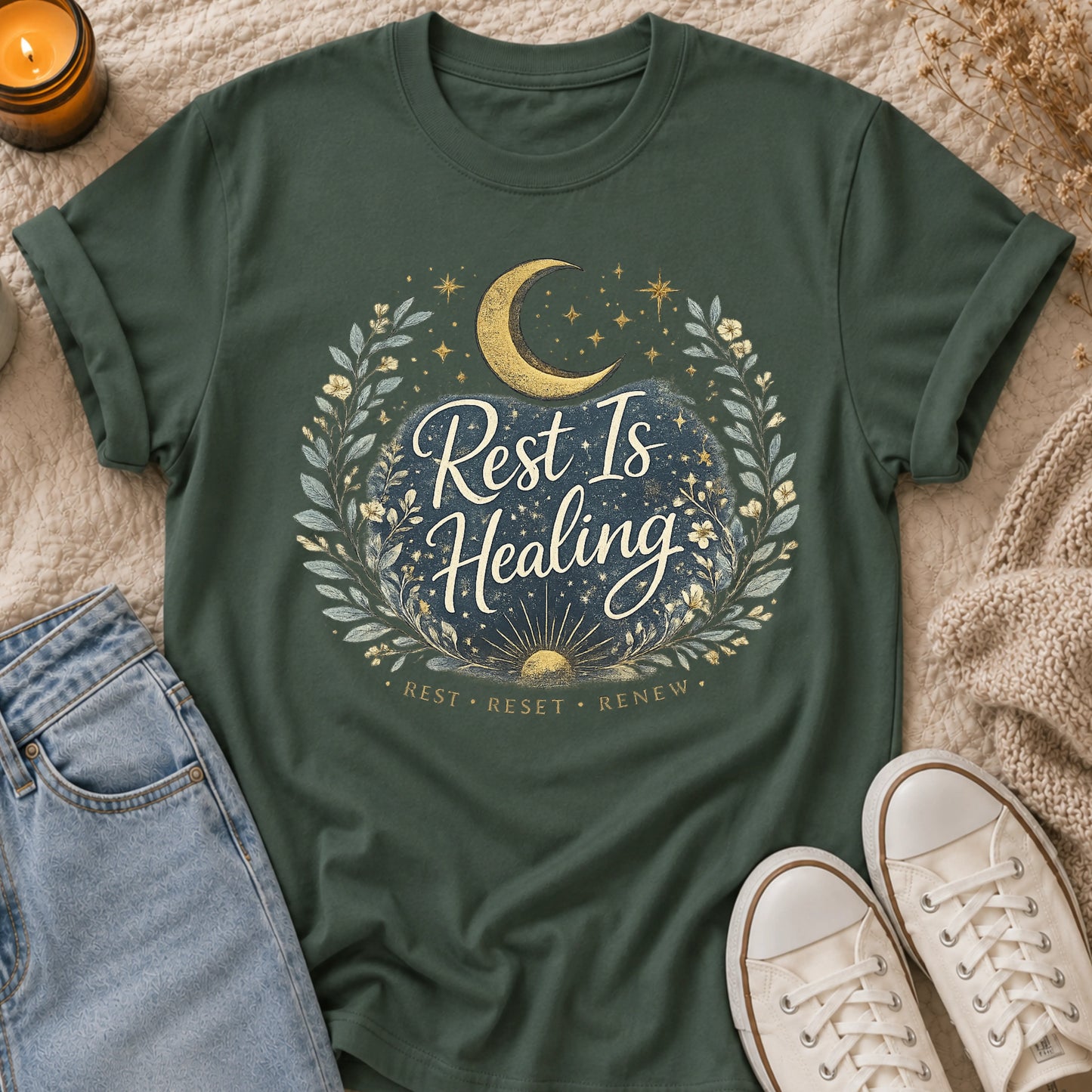 Rest is healing t-shirt