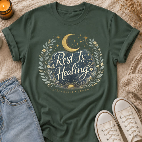 Rest is healing t-shirt