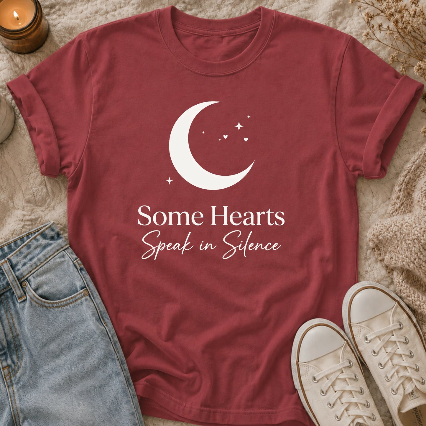 Some Hearts Speak in Silence t-shirt