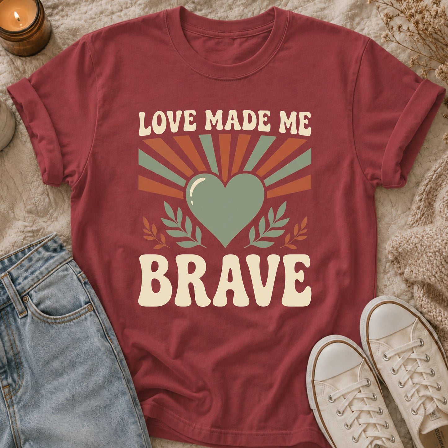 Love Made Me Brave T-shirt
