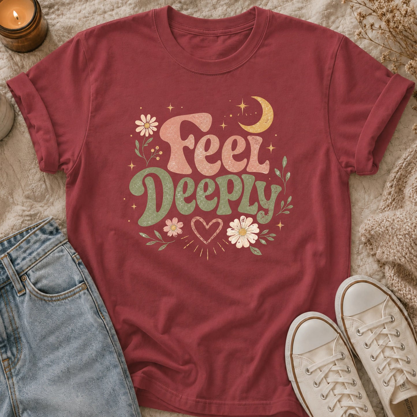 Feel deeply t-shirt