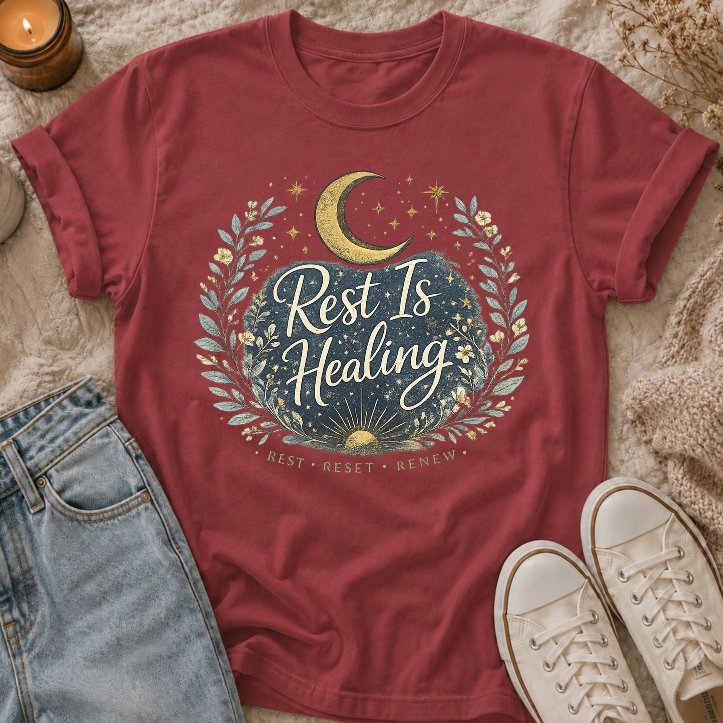 Rest is healing t-shirt