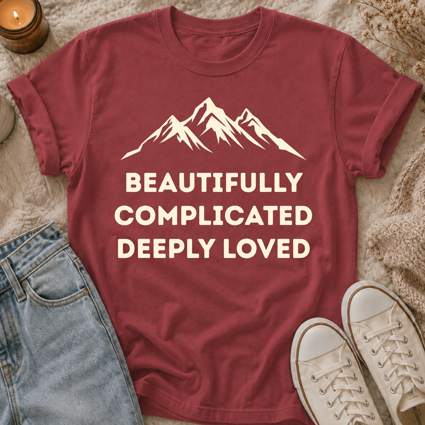 Beautifully Complicated Deeply Loved T-shirt