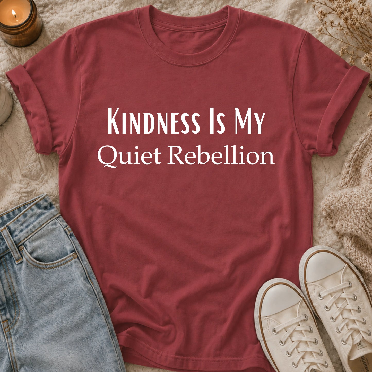 Kindness Is My Quiet Rebellion T-shirt