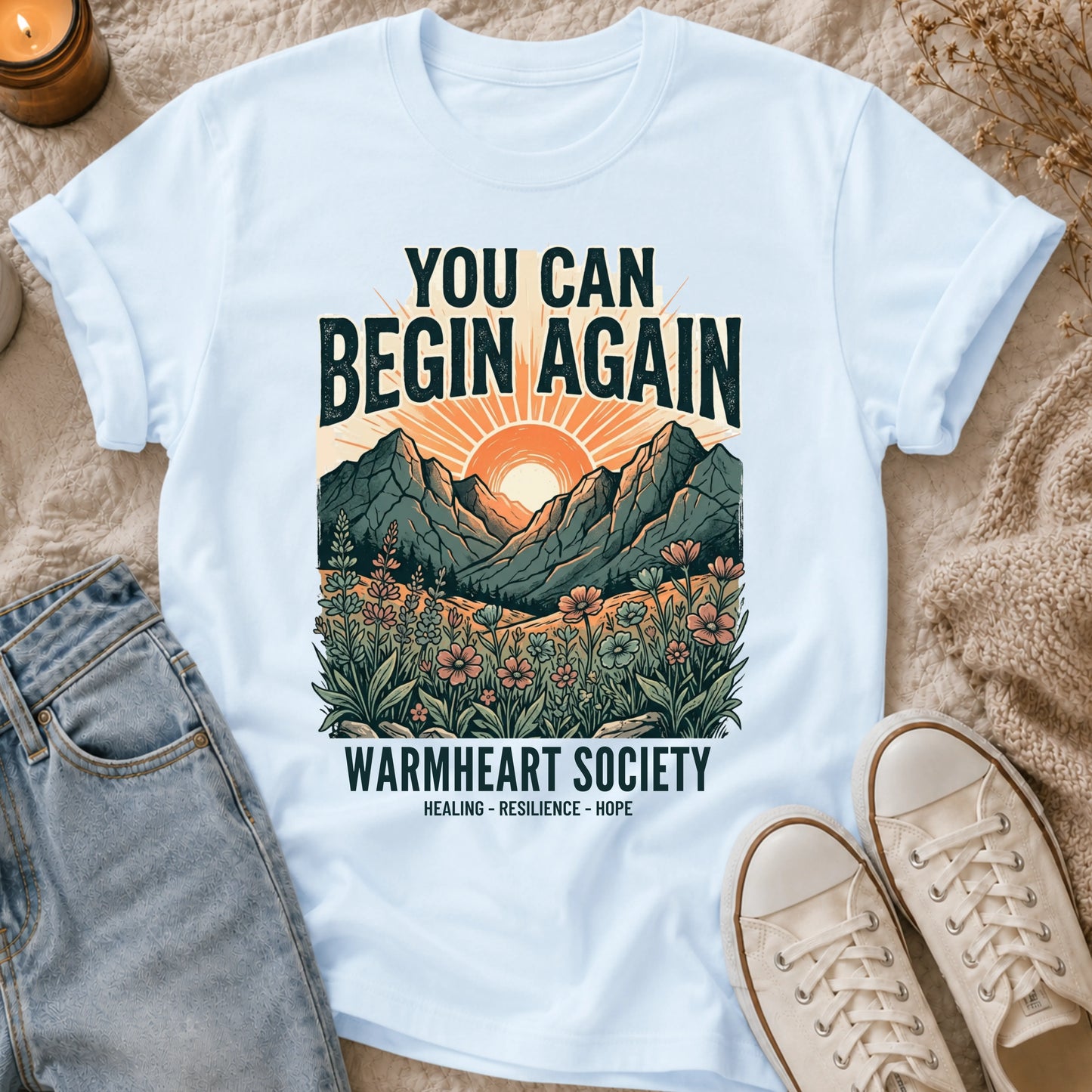 You Can Begin Again T-Shirt