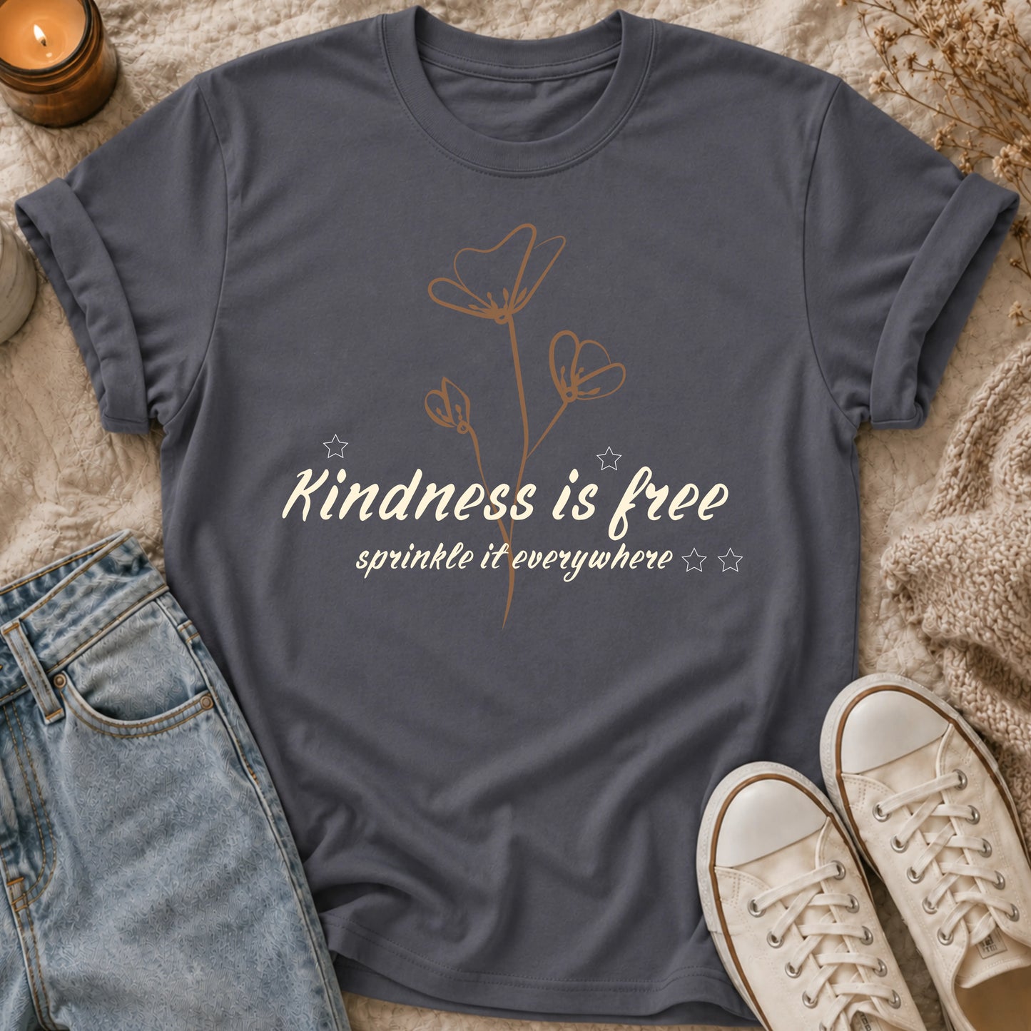 Kindness is free sprinkle it everywhere t-shirt