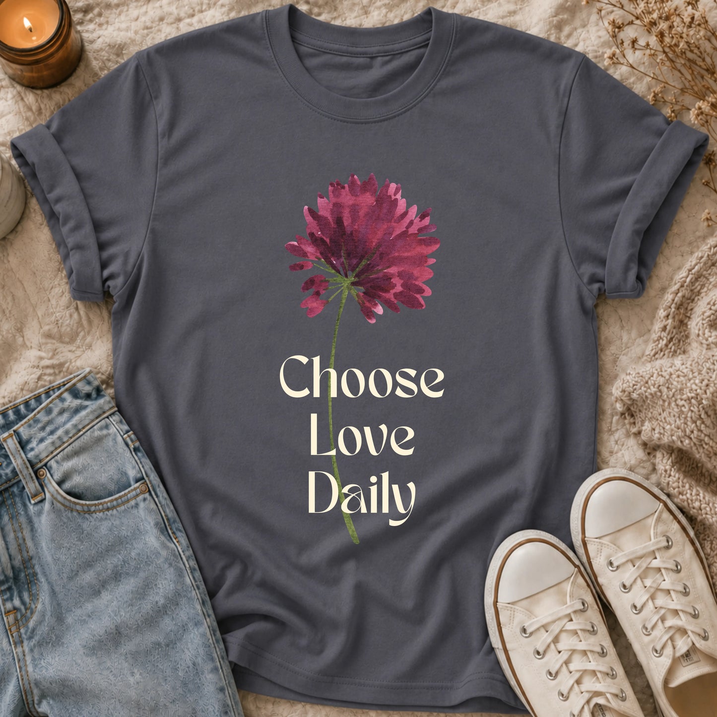 Choose Love Daily  t-shirt