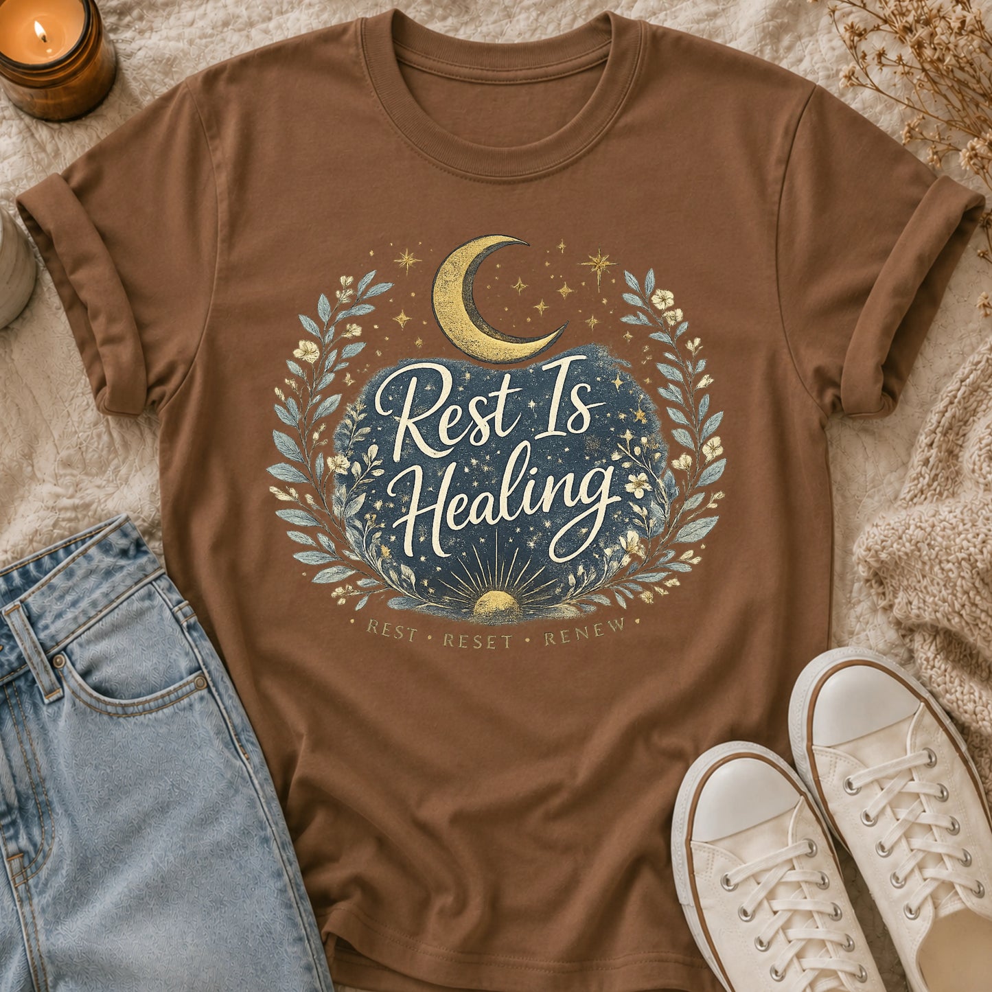 Rest is healing t-shirt
