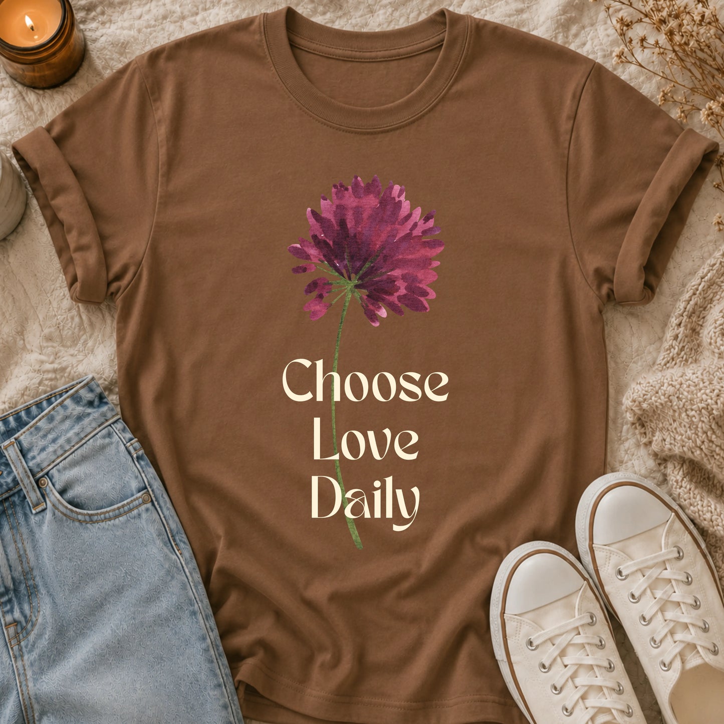 Choose Love Daily  t-shirt