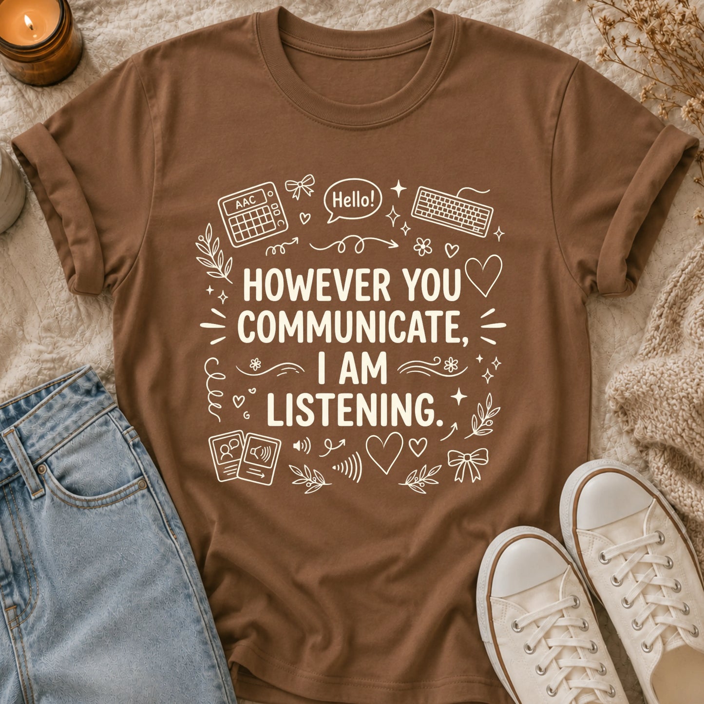 However You Communicate I Am Listening  T-Shirt
