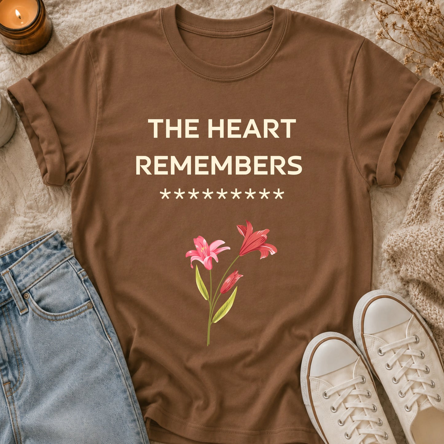 The Heart Remembers **** T-shirt