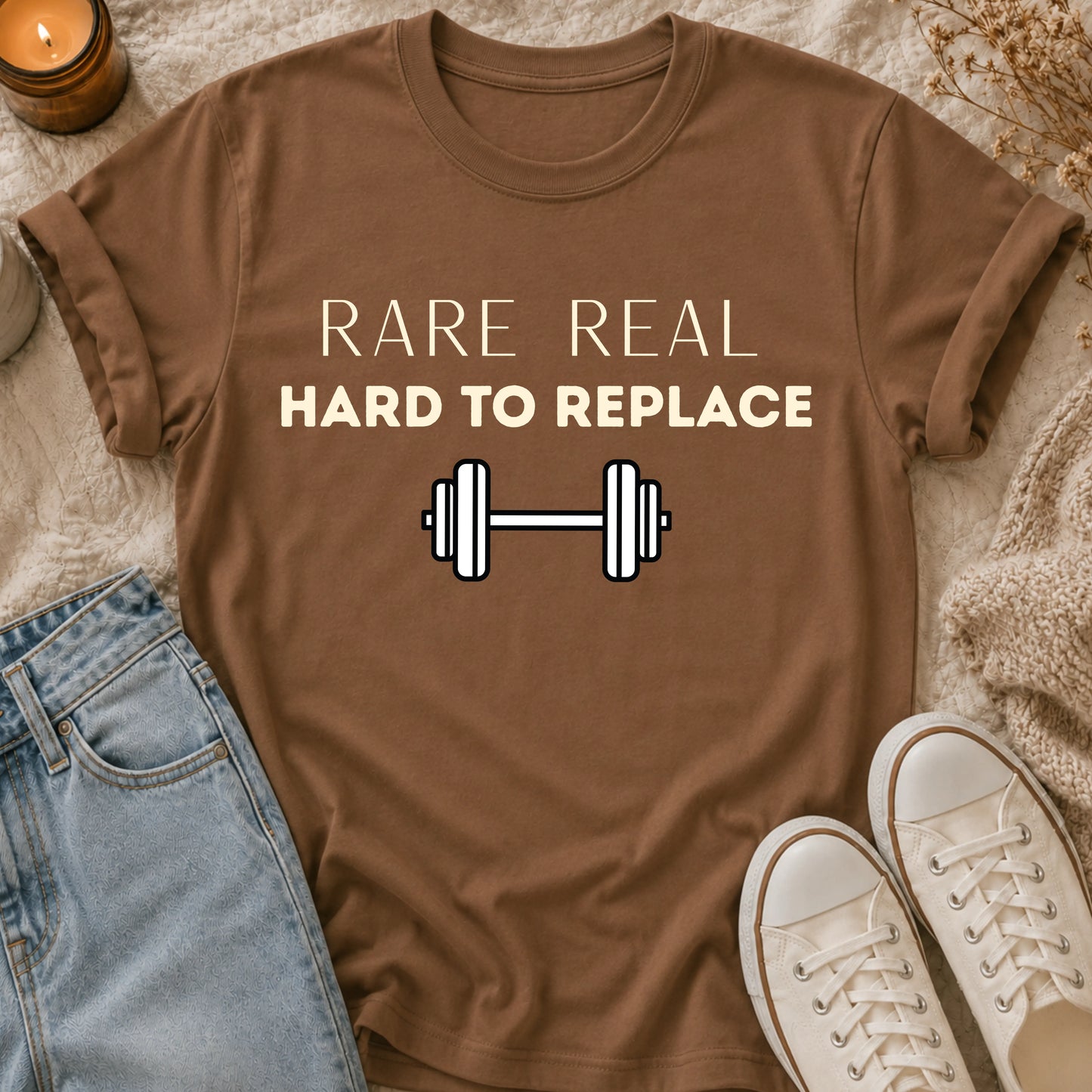 Rare, Real & Hard to Replace t-shirt