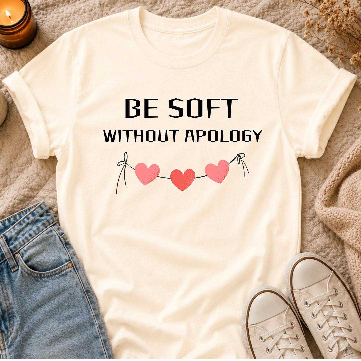 Be Soft Without Apology T-shirt