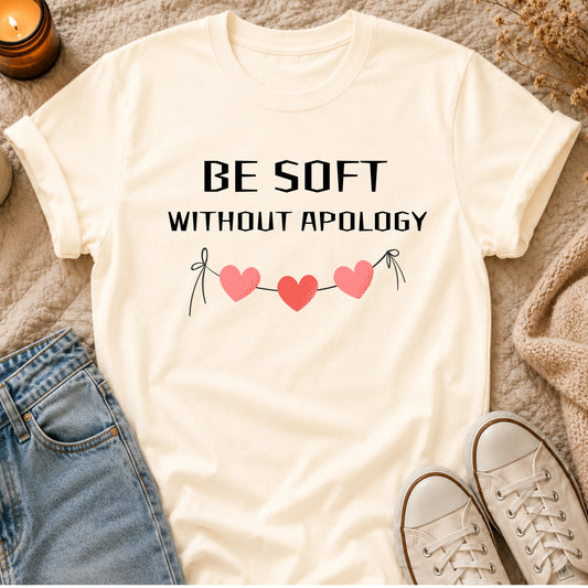 Be Soft Without Apology T-shirt