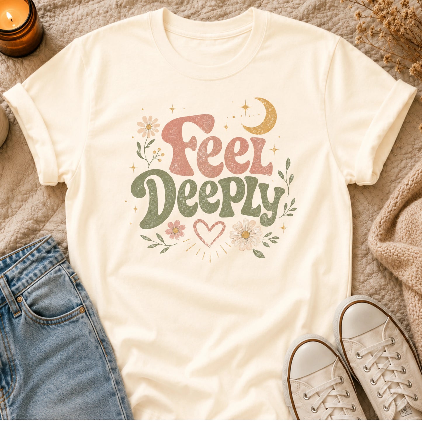 Feel deeply t-shirt