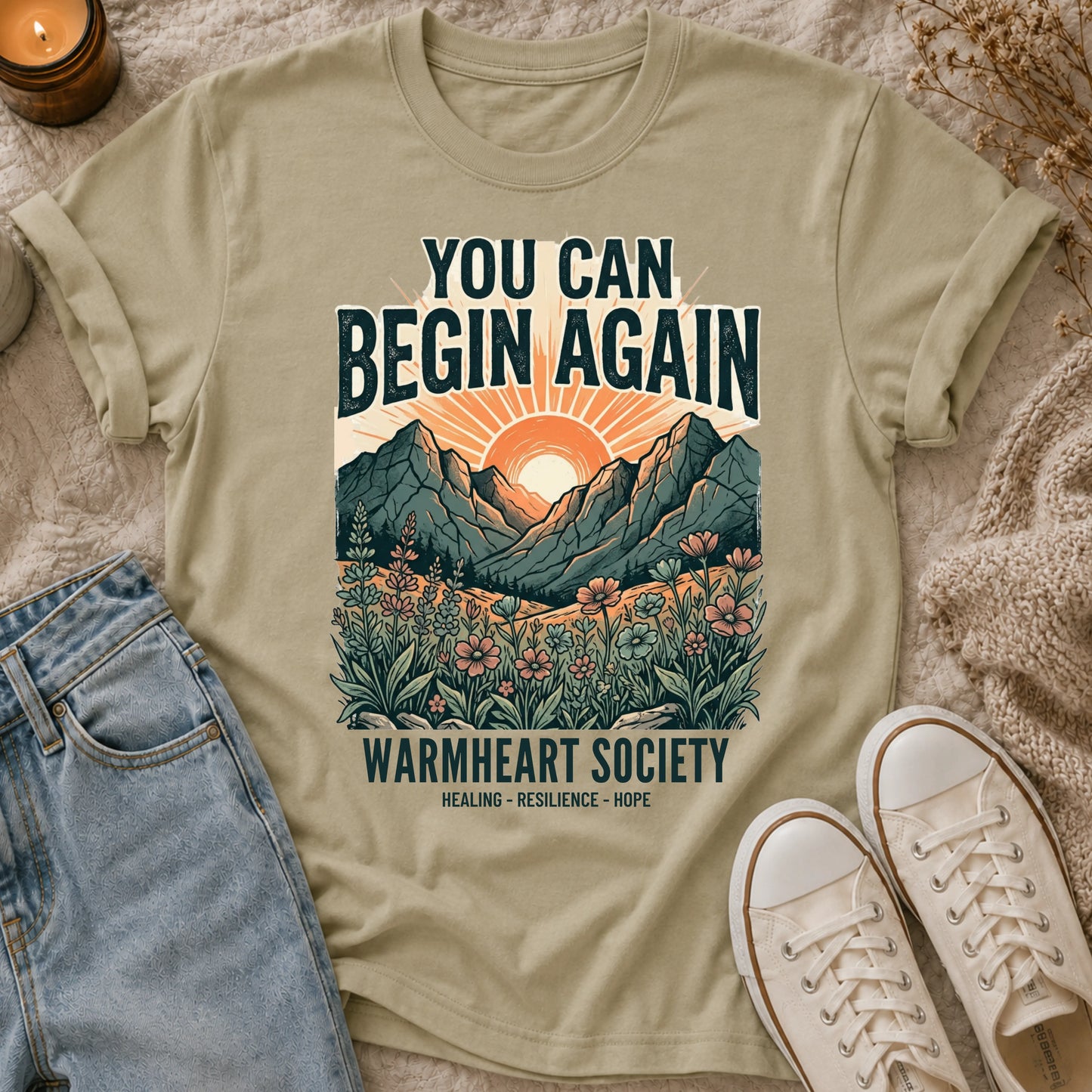 You Can Begin Again T-Shirt