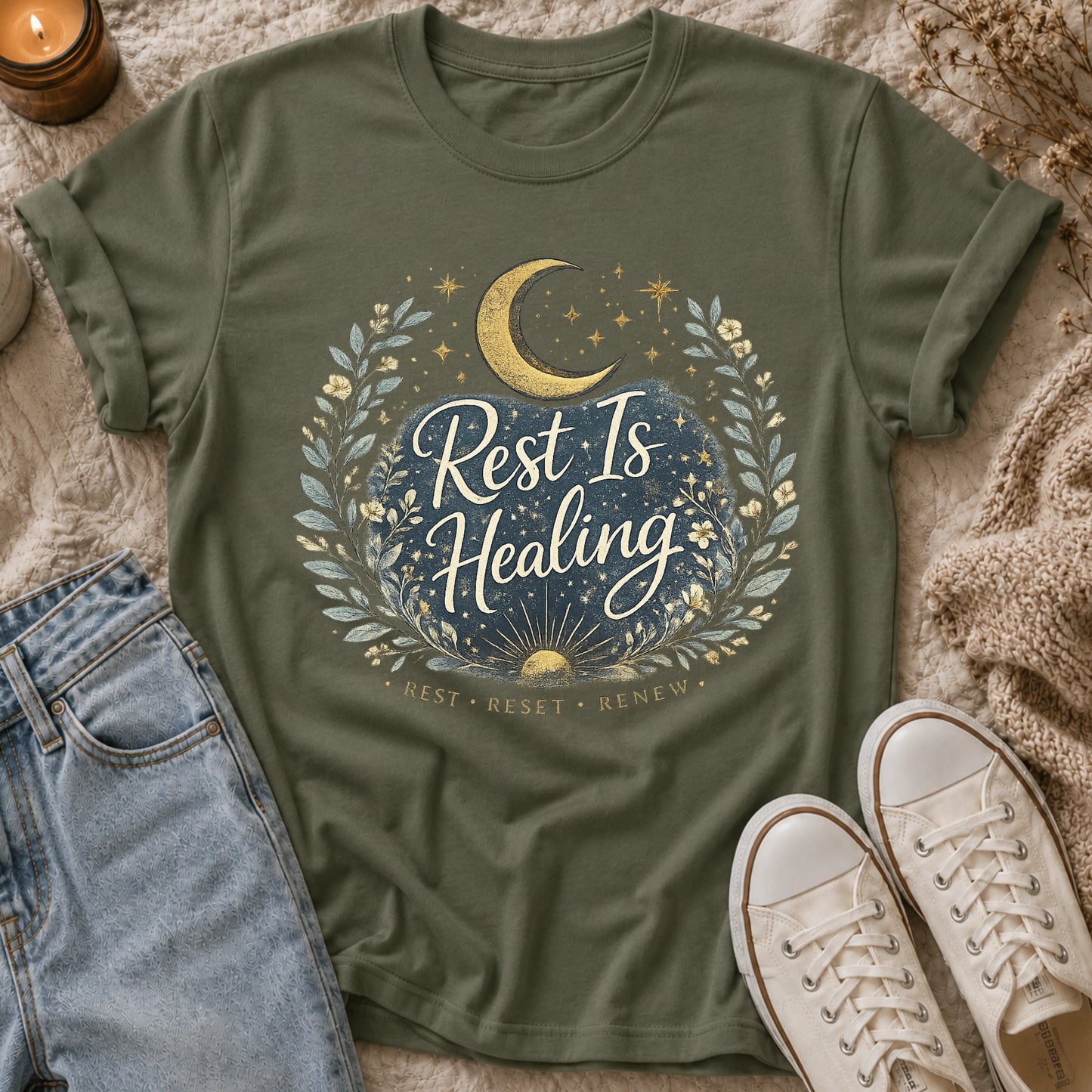 Rest is healing t-shirt
