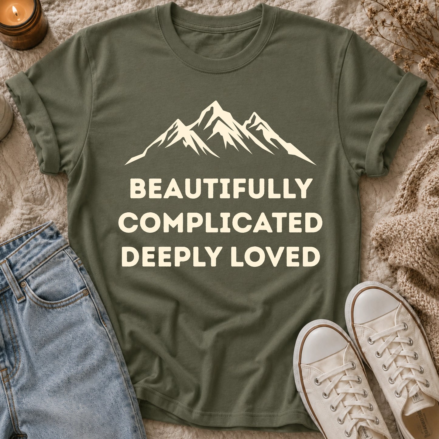 Beautifully Complicated Deeply Loved T-shirt