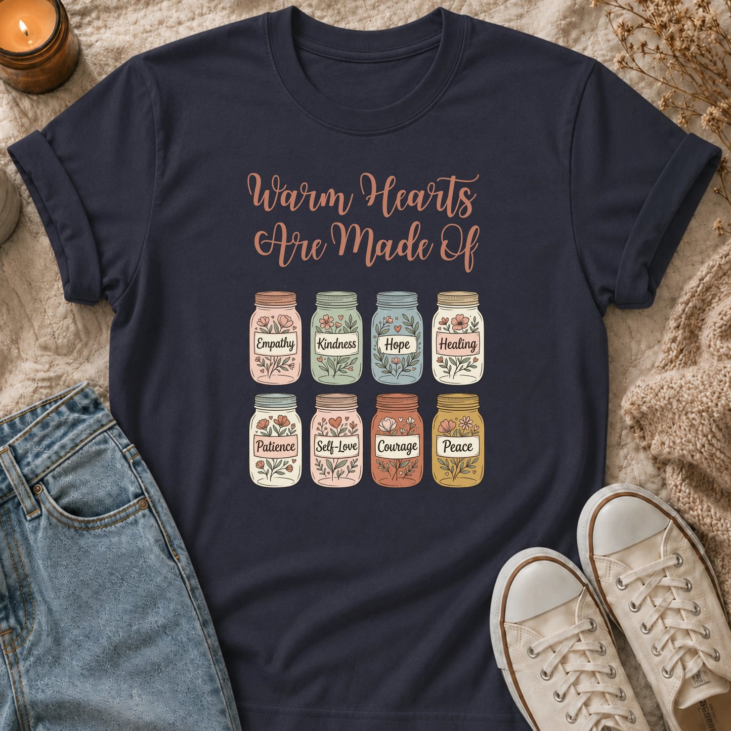 Warm Hearts Are Made Of t-shirt