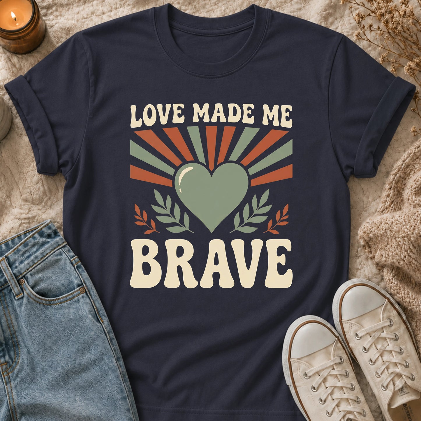 Love Made Me Brave T-shirt