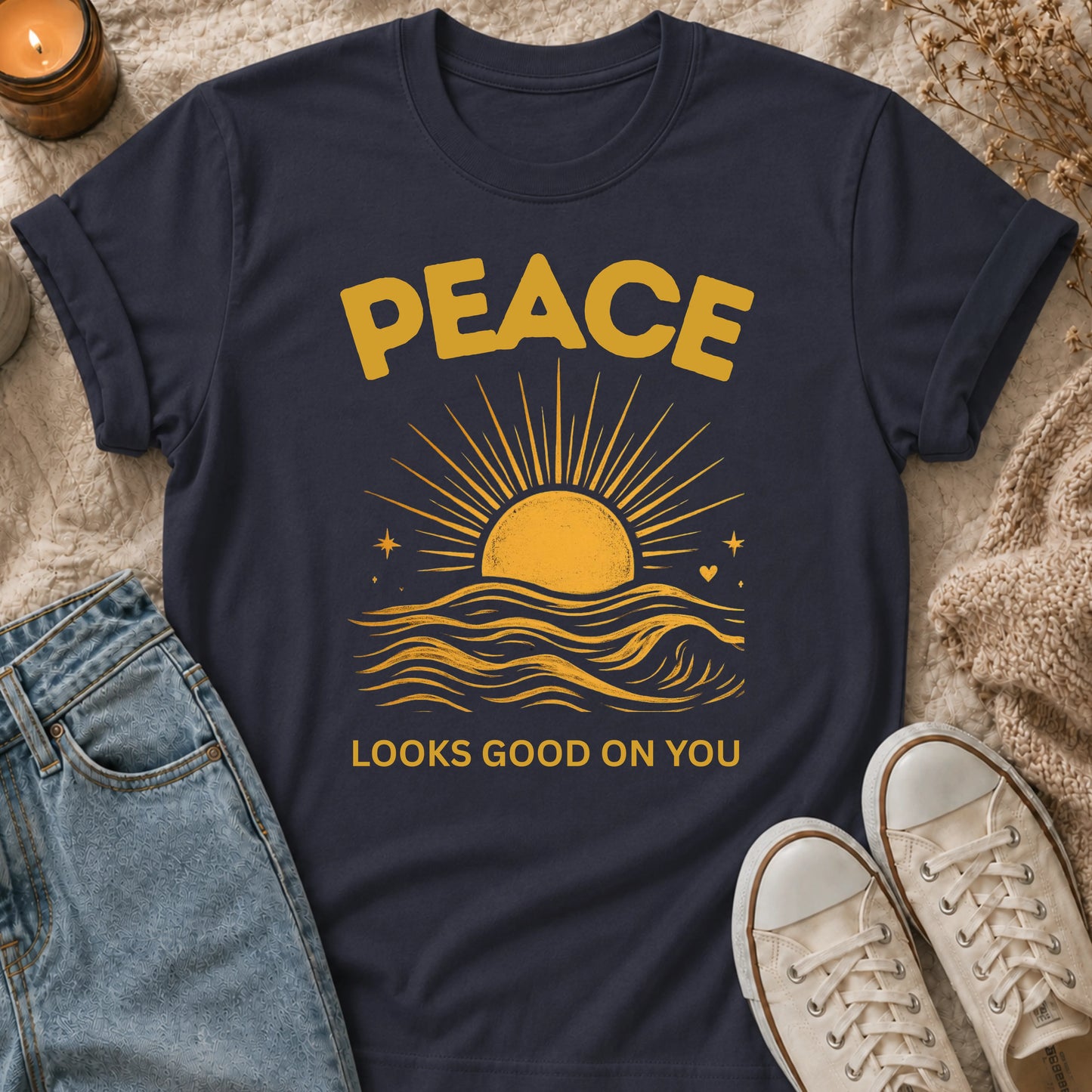 Peace Looks Good On You T-shirt