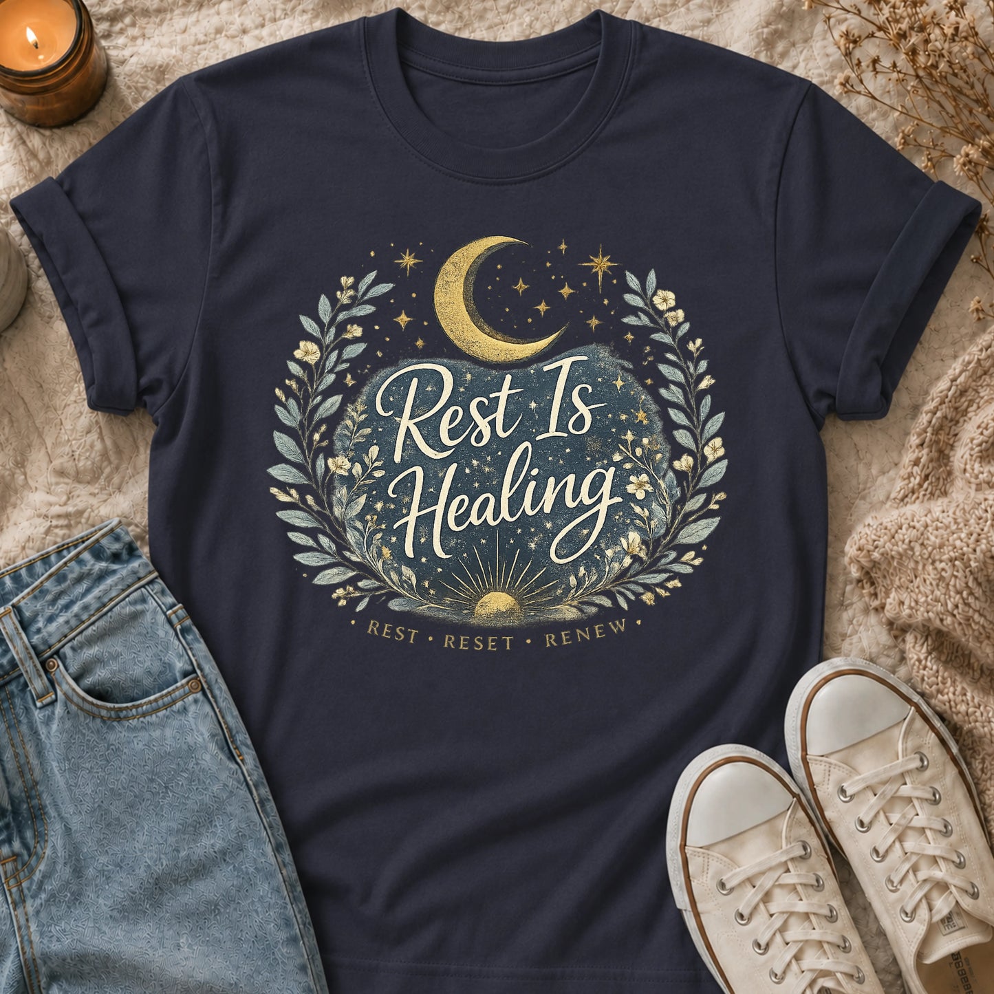 Rest is healing t-shirt