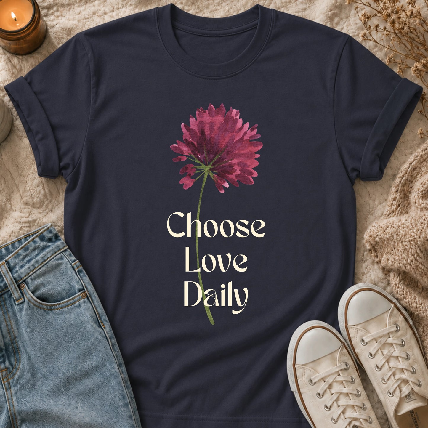 Choose Love Daily  t-shirt