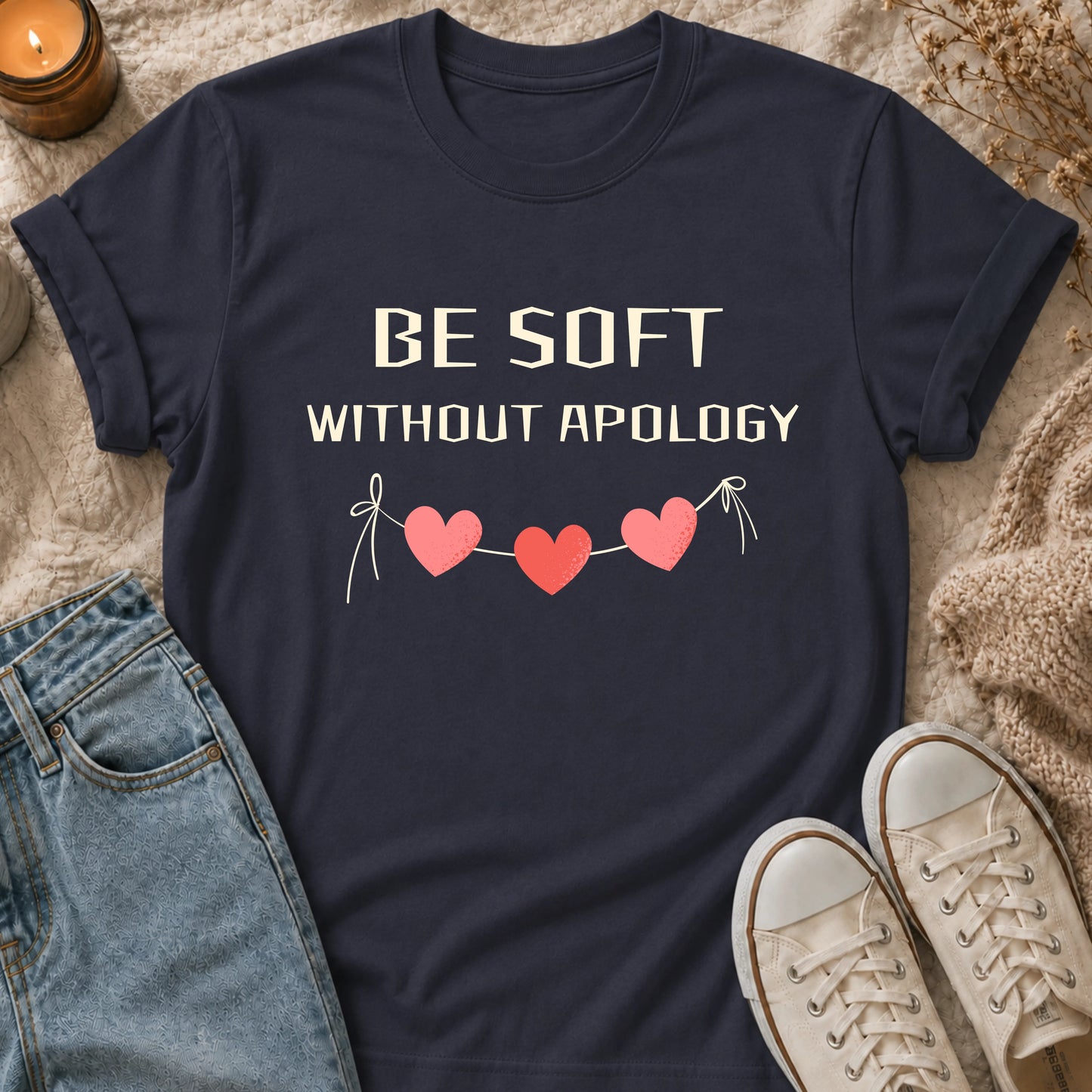 Be Soft Without Apology T-shirt