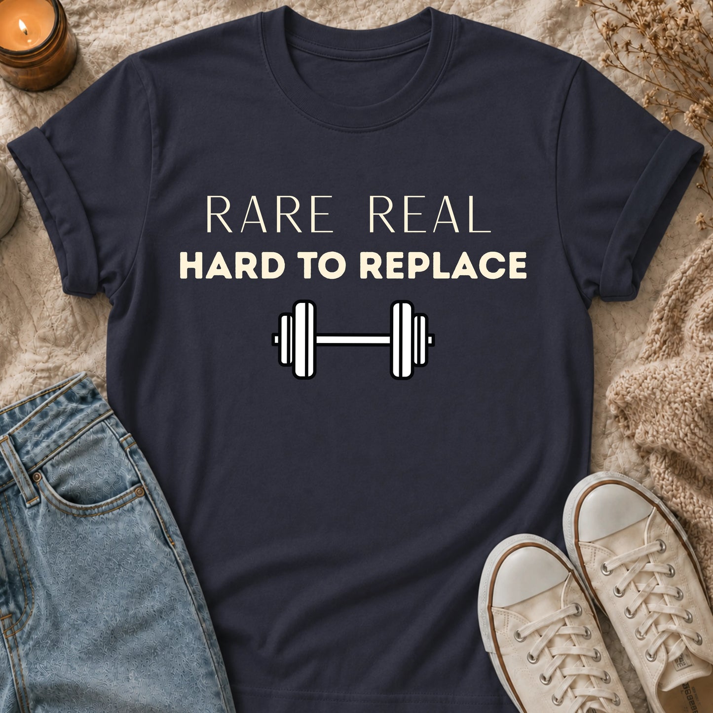 Rare, Real & Hard to Replace t-shirt