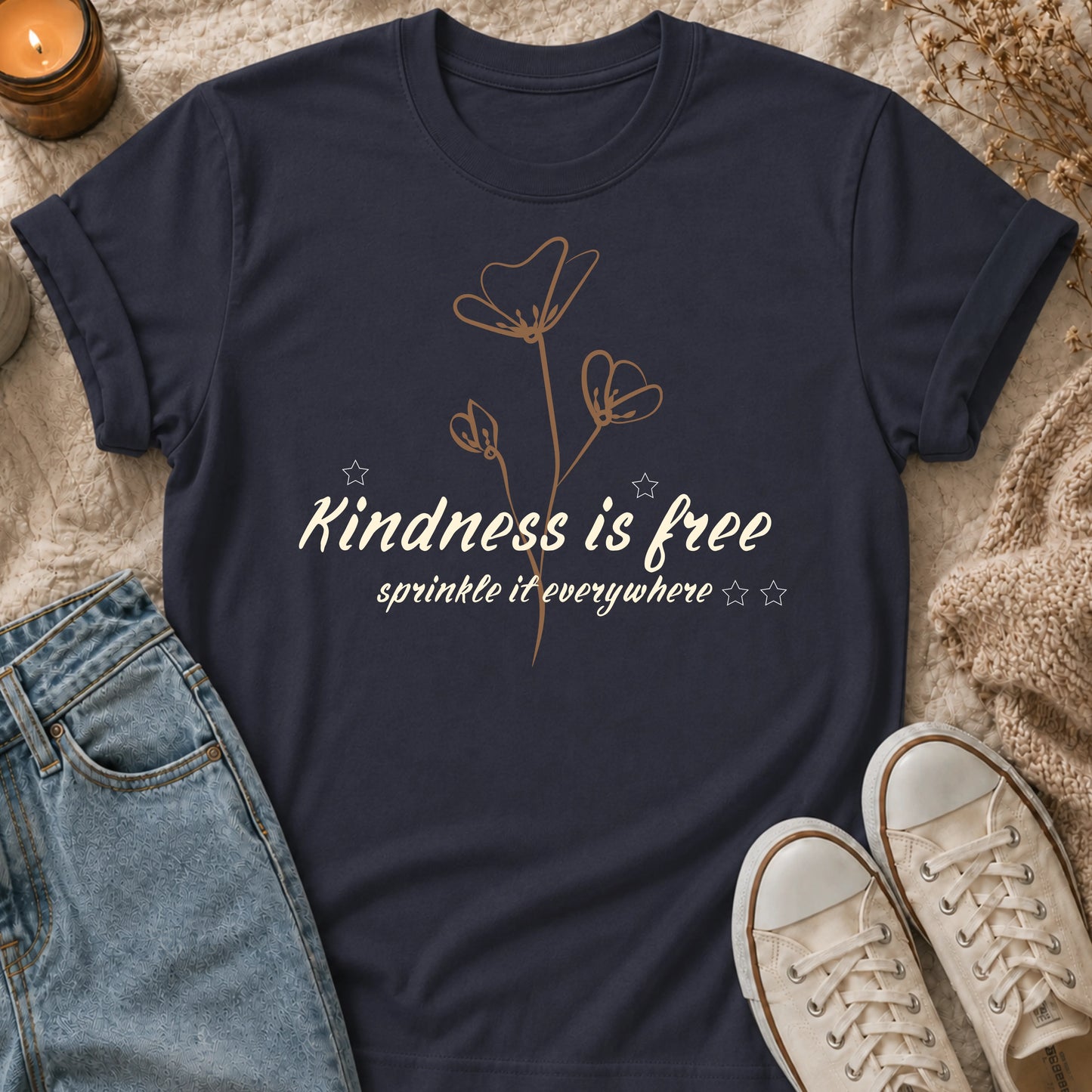 Kindness is free sprinkle it everywhere t-shirt