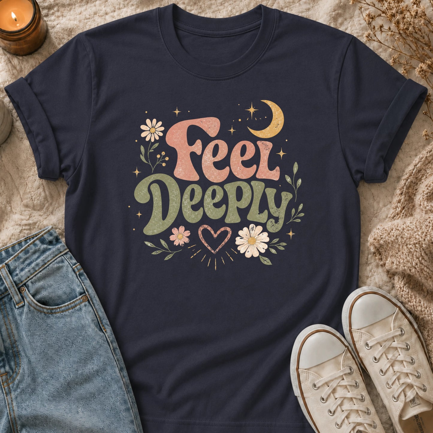 Feel deeply t-shirt