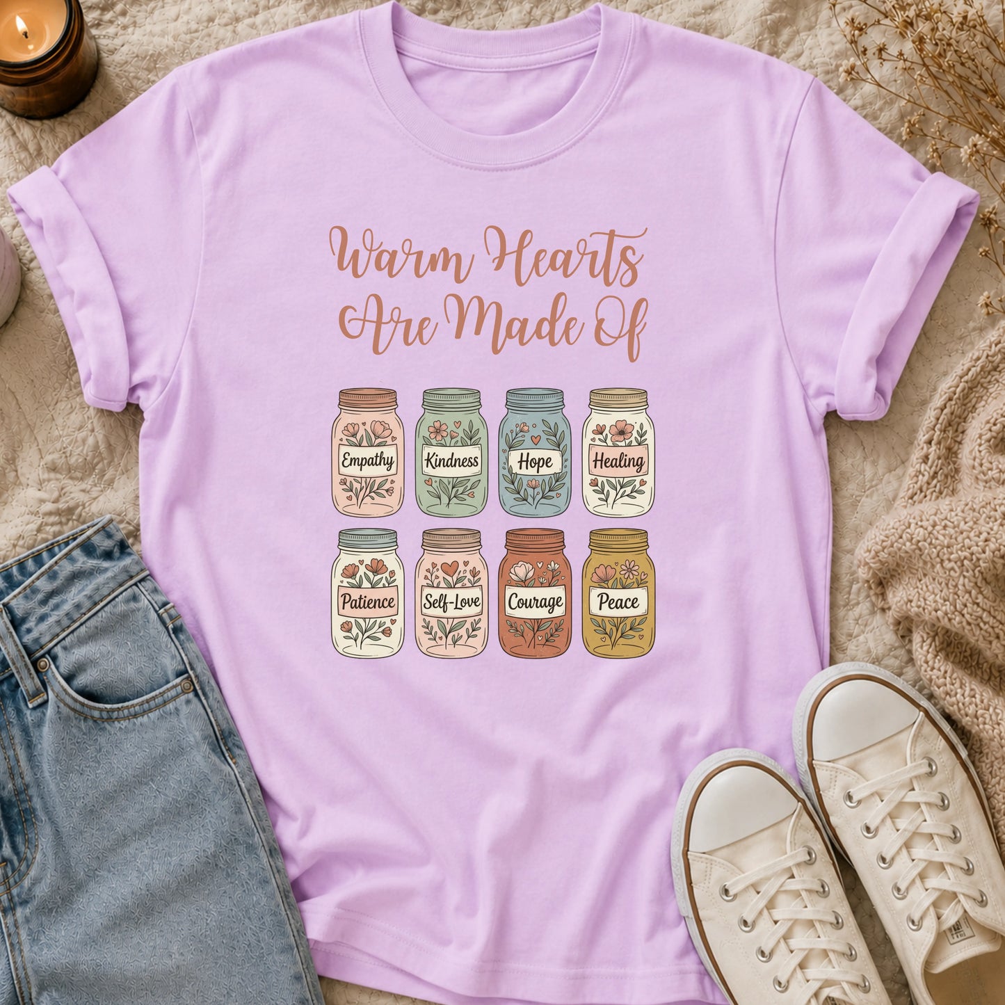 Warm Hearts Are Made Of t-shirt