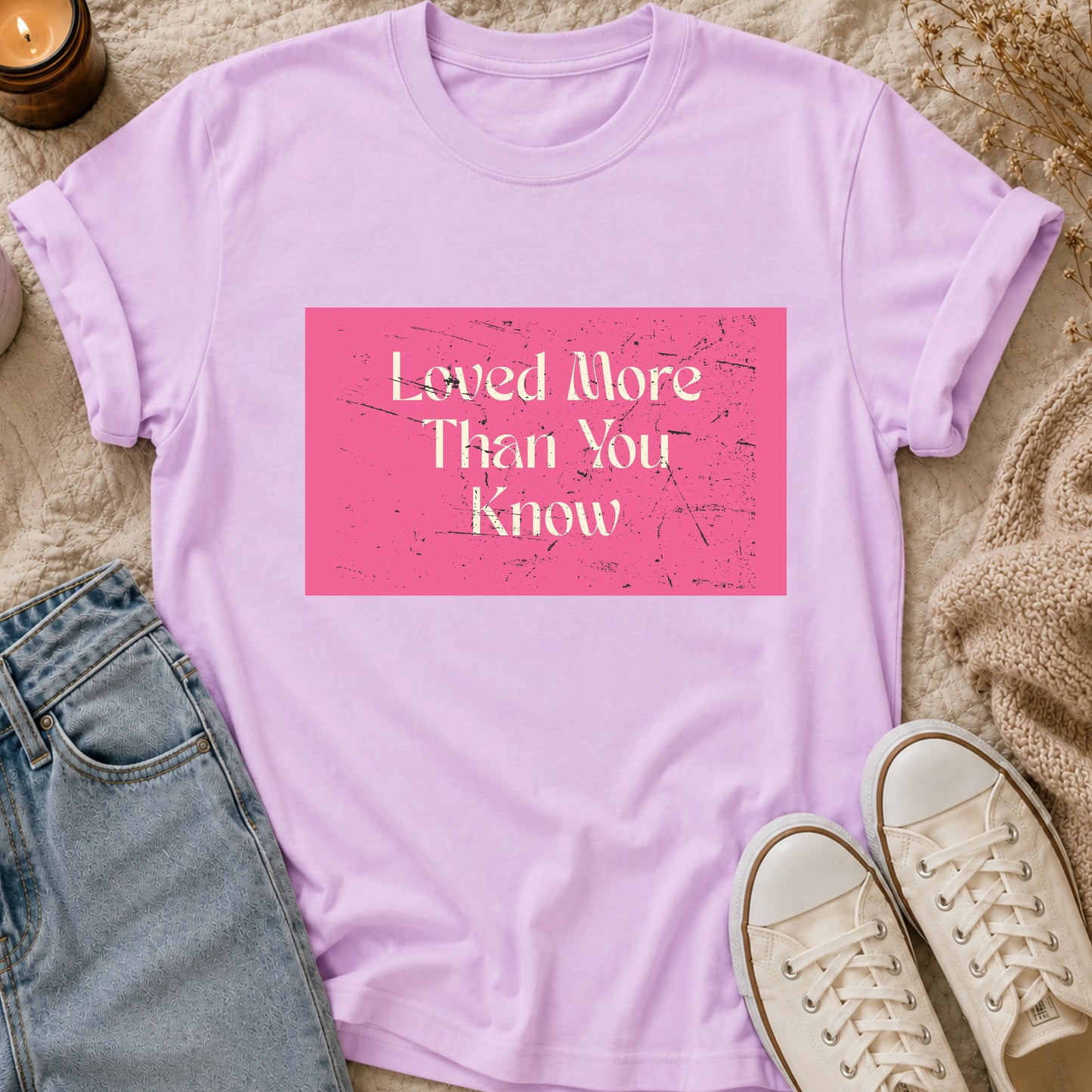 Loved More Than You Know t-shirt
