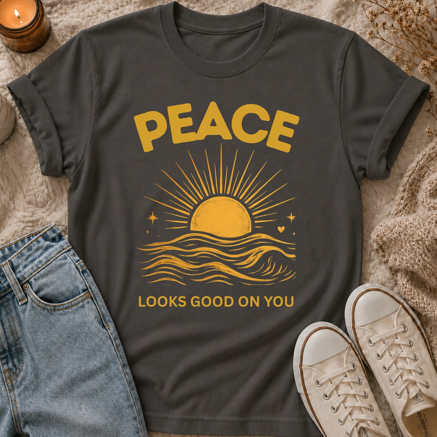 Peace Looks Good On You T-shirt