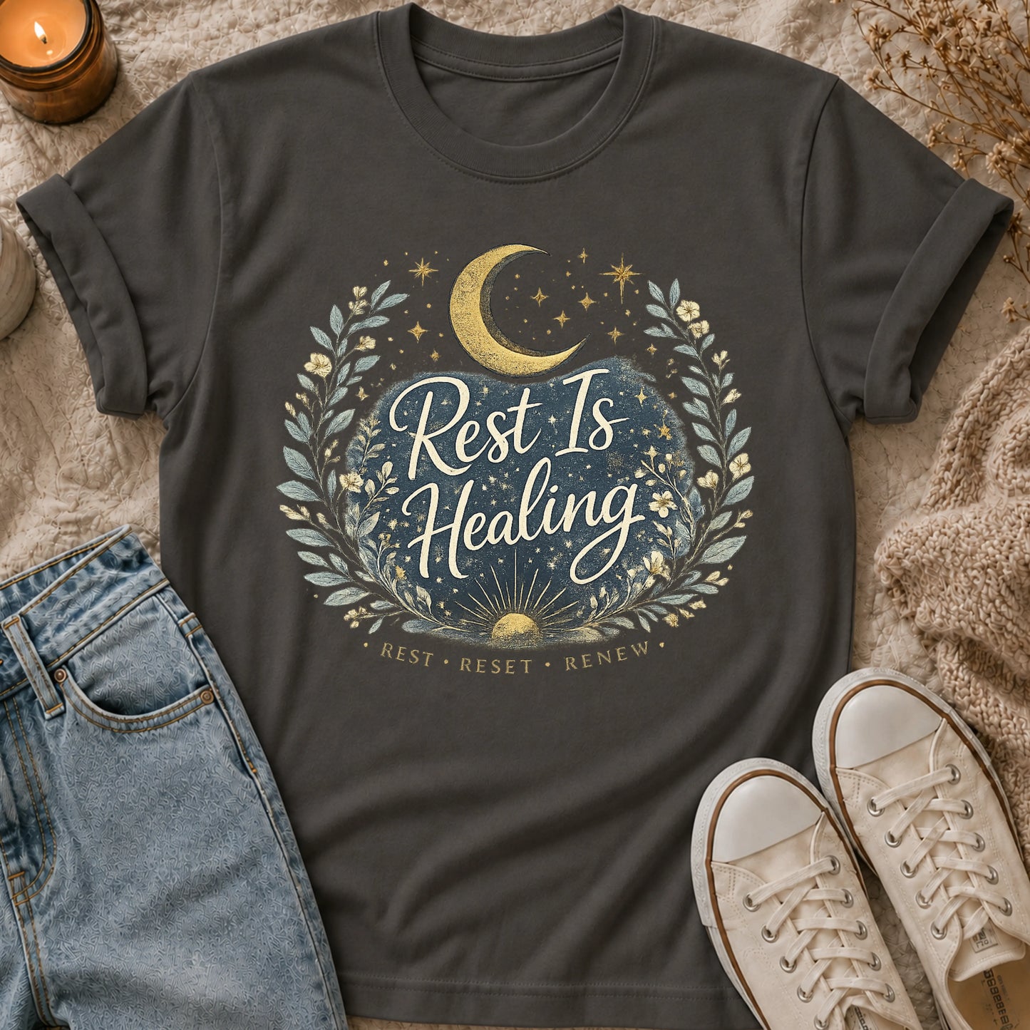 Rest is healing t-shirt