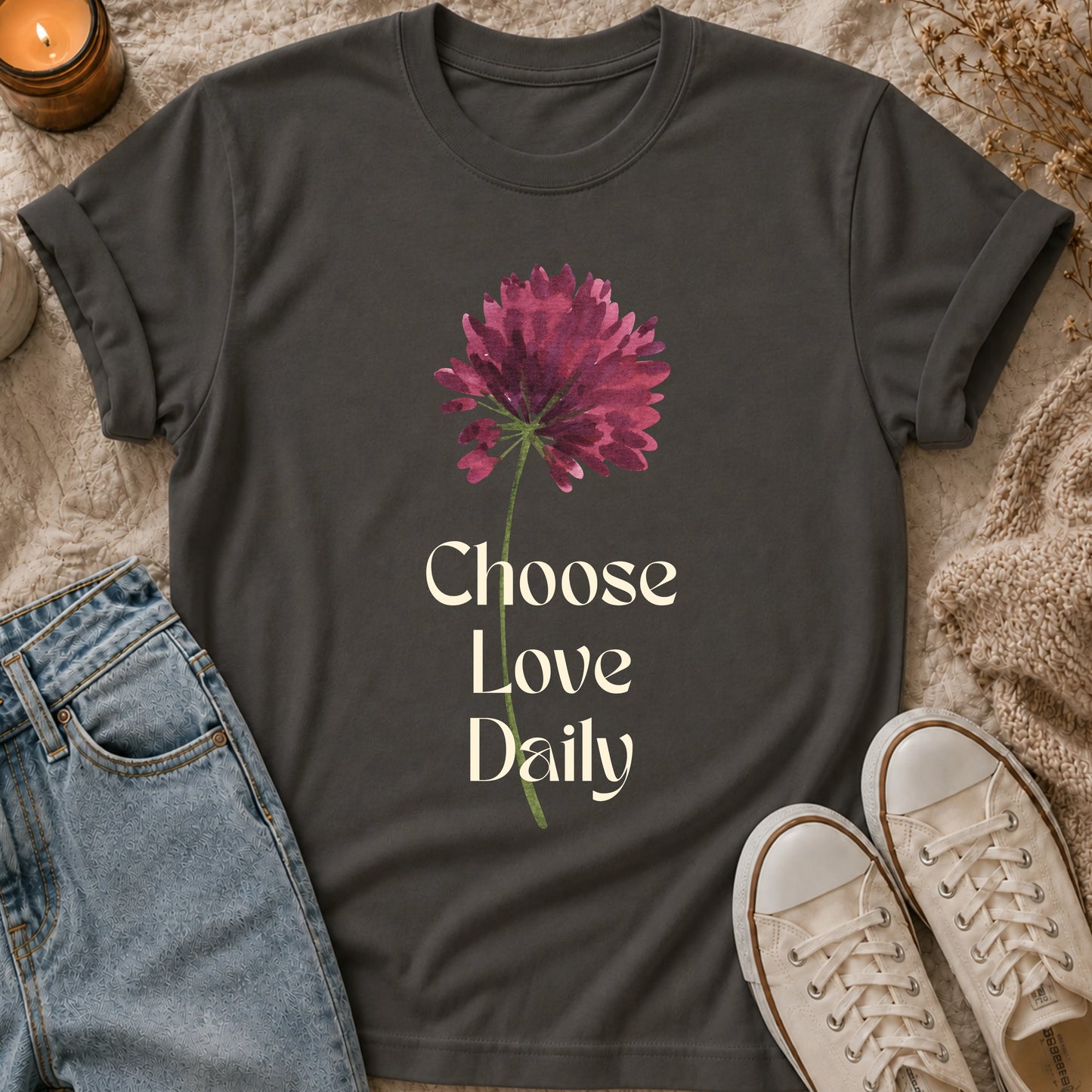 Choose Love Daily  t-shirt