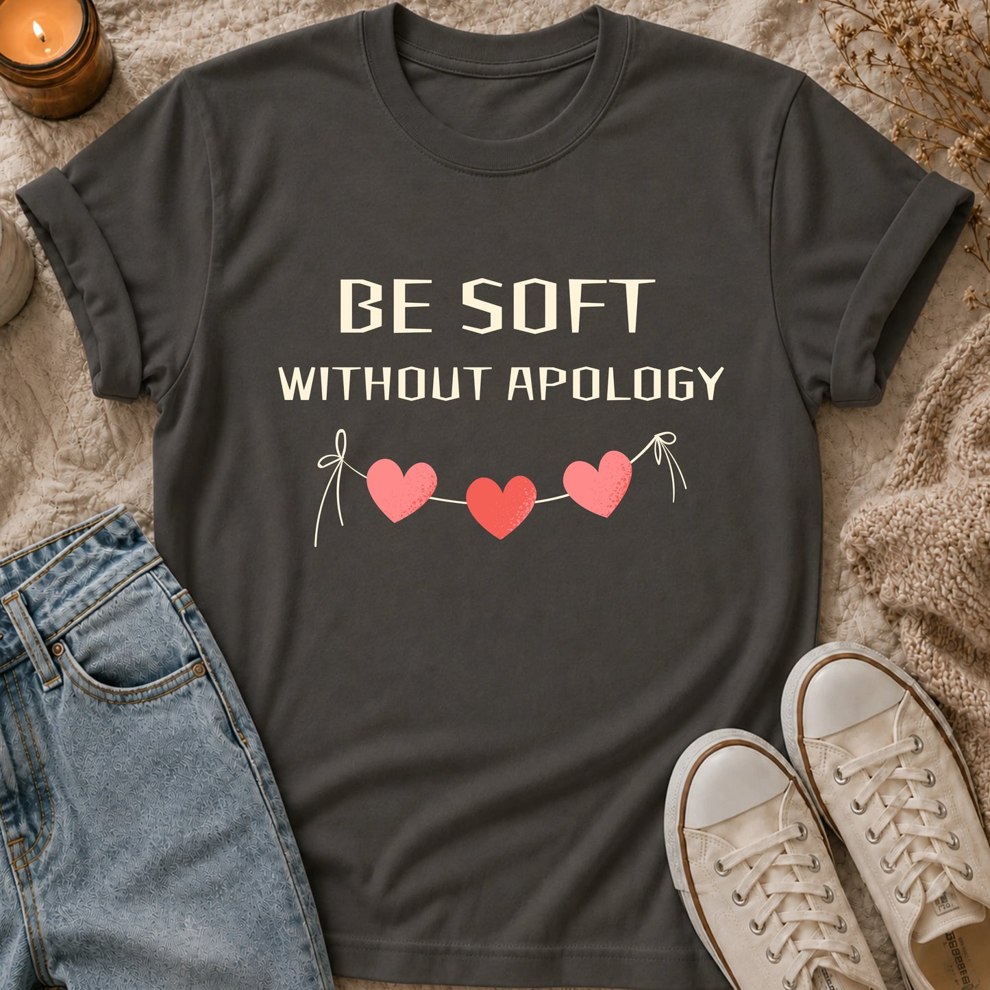Be Soft Without Apology T-shirt