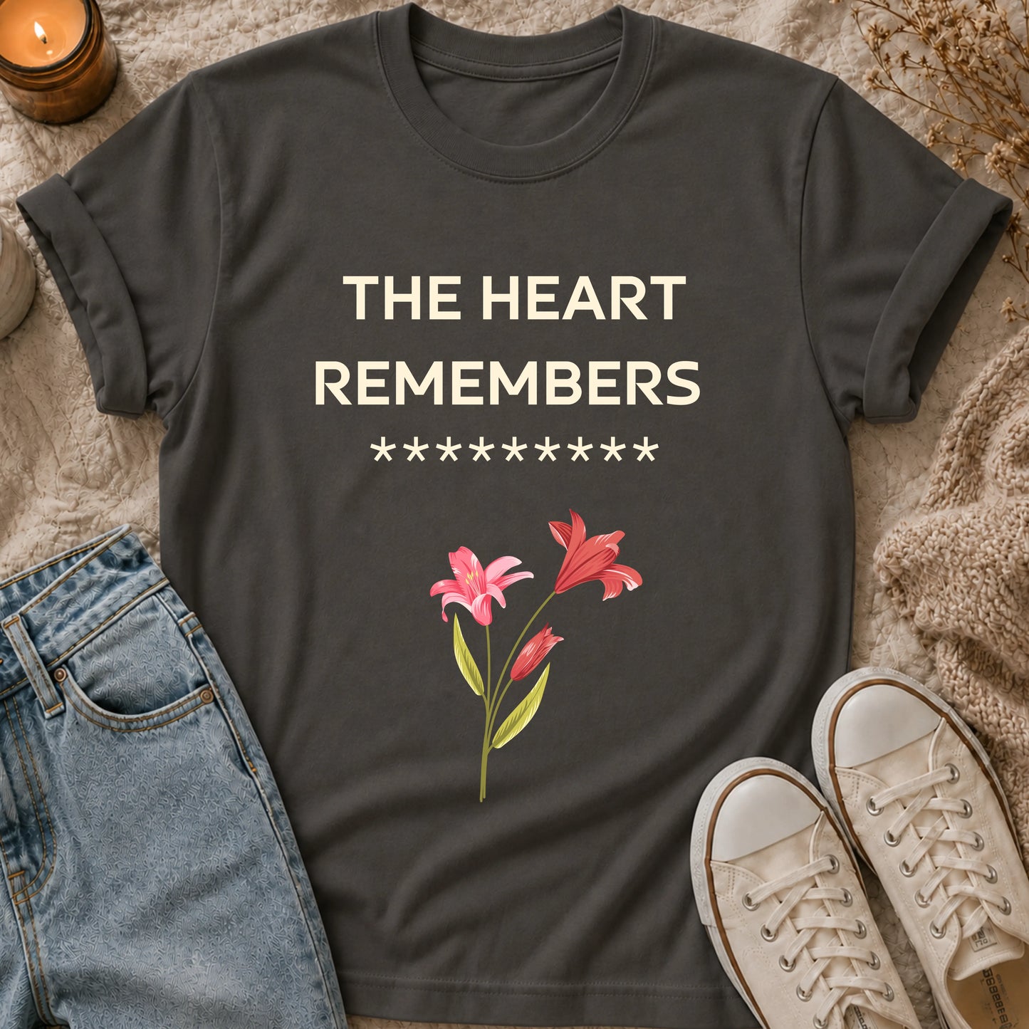 The Heart Remembers **** T-shirt
