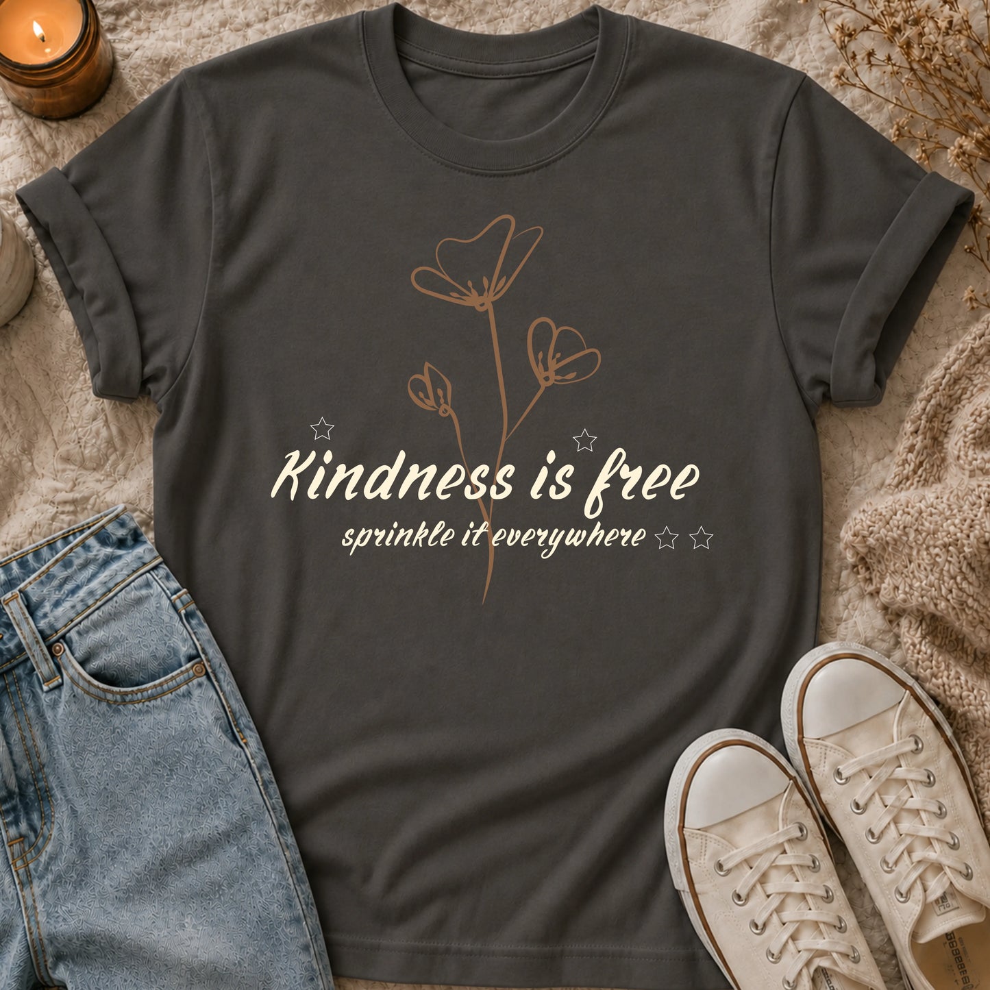Kindness is free sprinkle it everywhere t-shirt