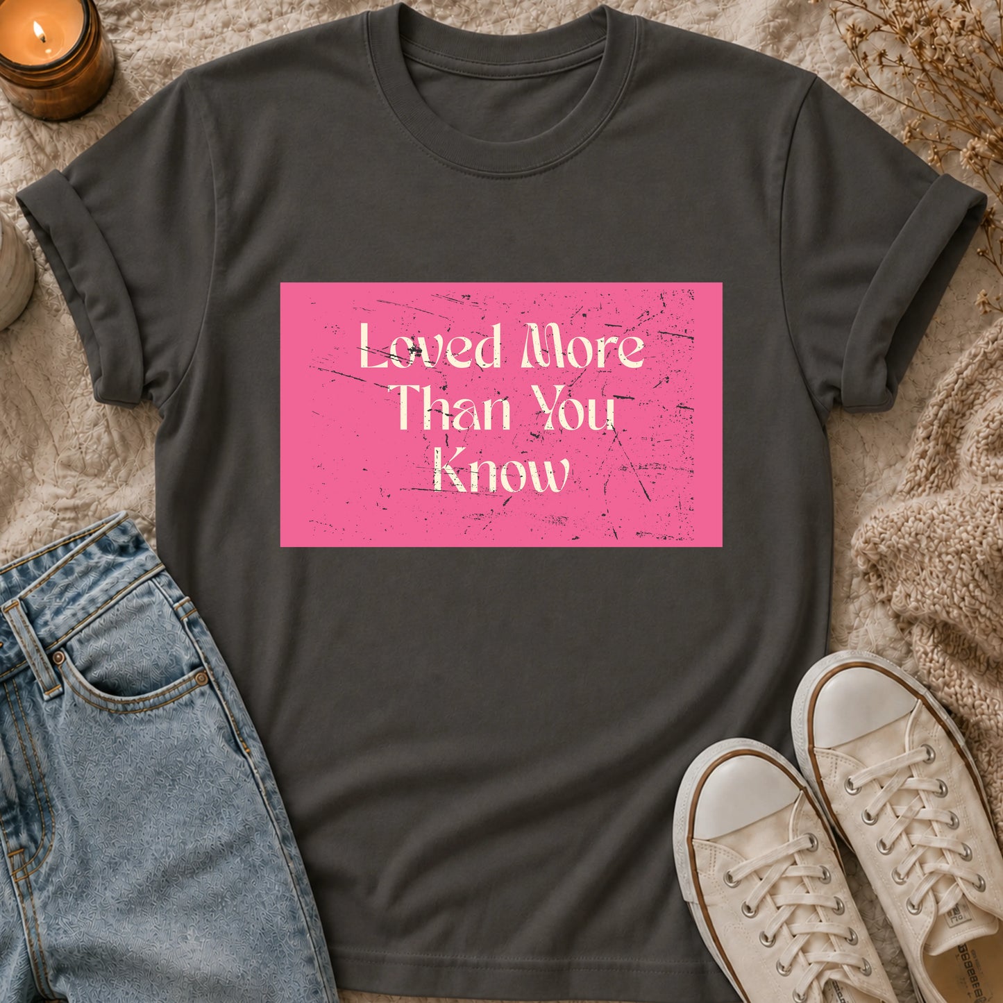 Loved More Than You Know t-shirt